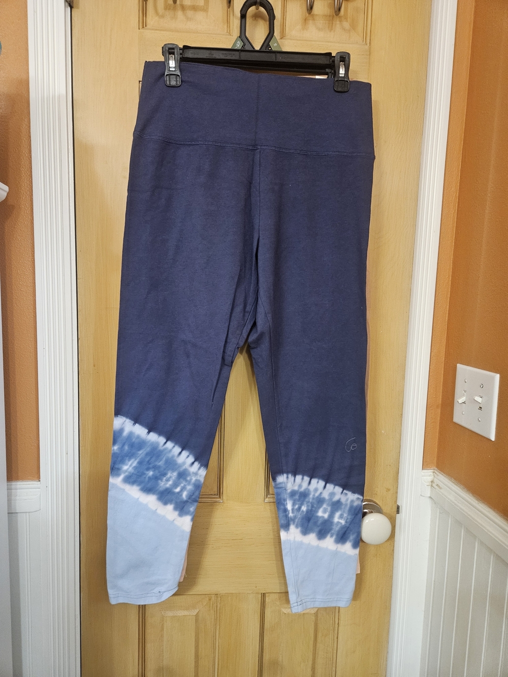 Aerie Offline Navy Tie-Dye Leggings - XL Short